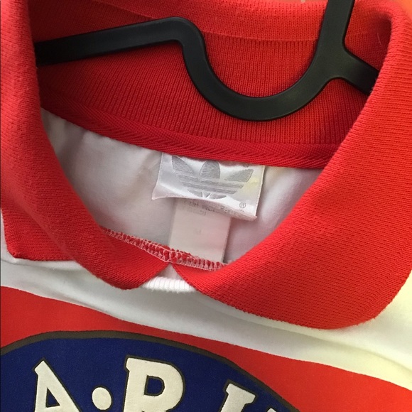 Vintage Adidas Olympics Long Sleeve Rugby Polo - Picture 3 of 5